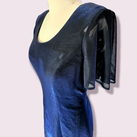 VINTAGE- 80s Evening/Cocktail Dress- Size 8 - Picture 2 of 5